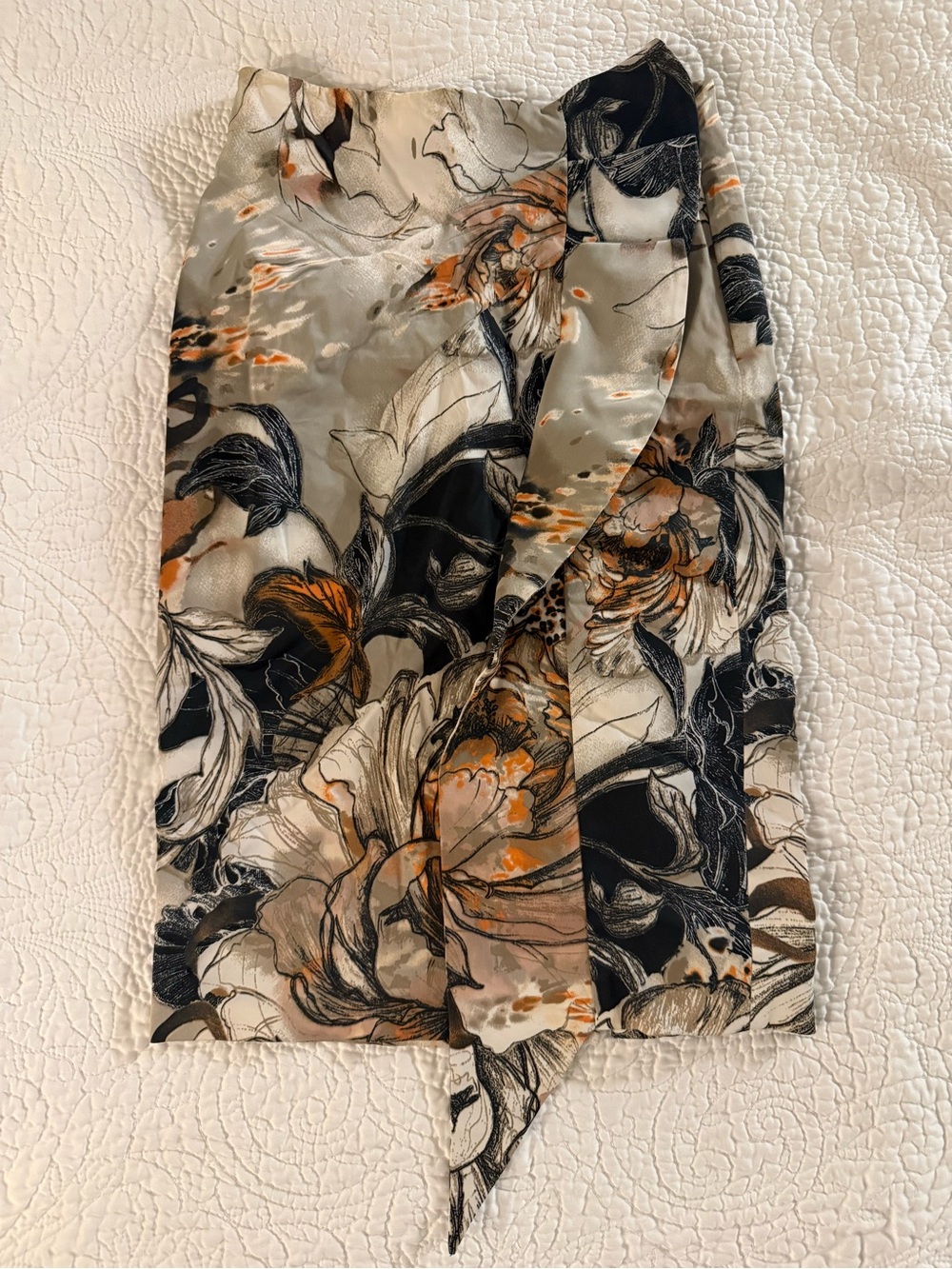 Karen Millen Floral Wrap Skirt